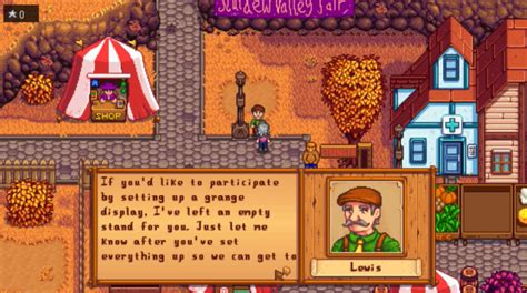 Calculate your Grange Score for the Stardew Valley .
